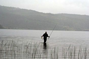 pêche en lac